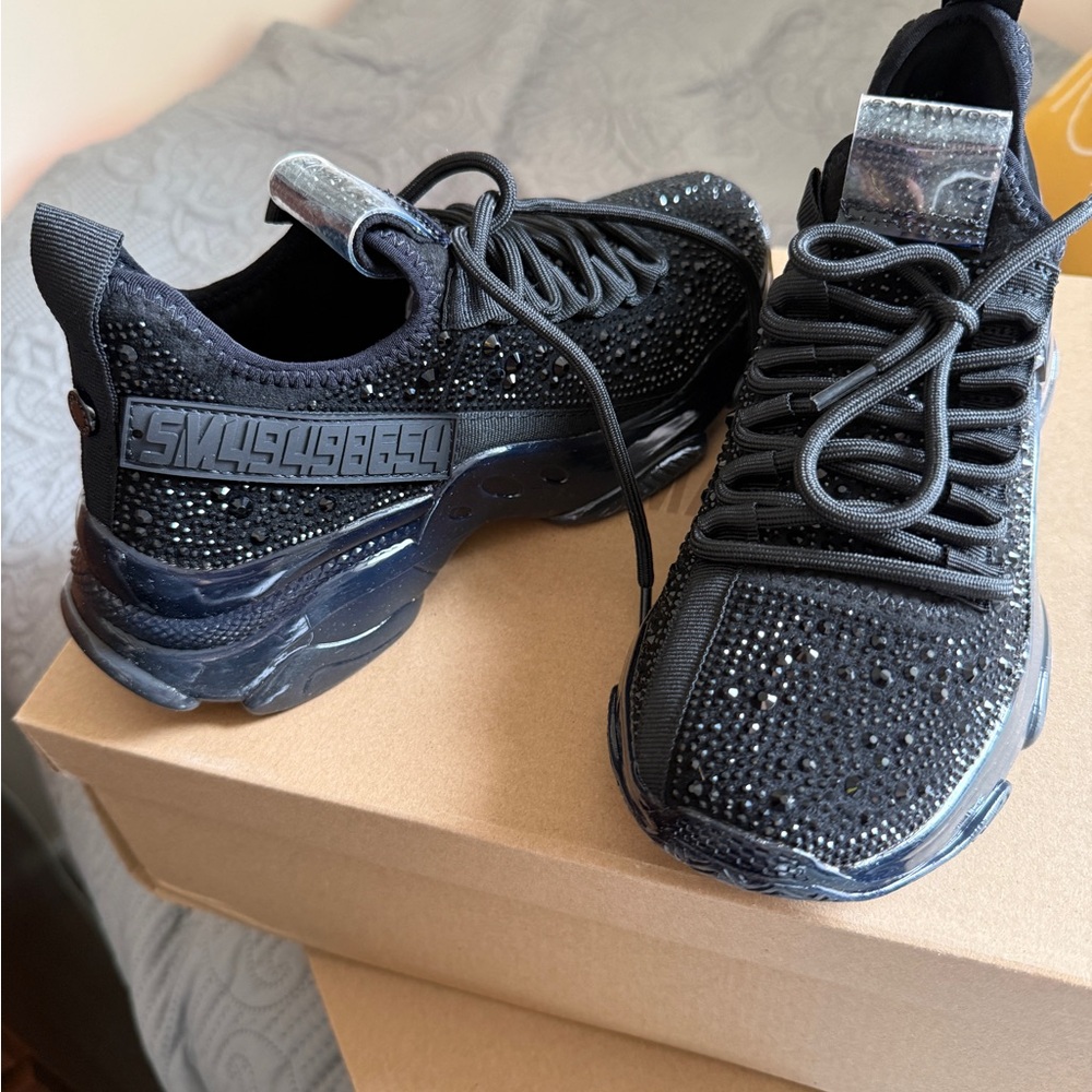 Kids Black Sneakers